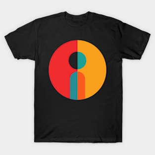 Minimalist pawn shape T-Shirt